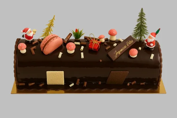 Bûche 3 Chocolats