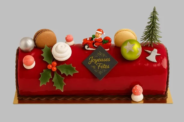 Bûche Fruits Rouges