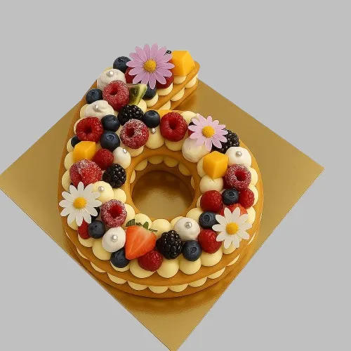 Gâteau chiffre personnalisé