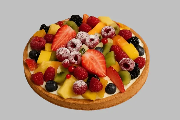 Tarte Arc-en-Fruits - KHANNA SUCRE Toulon